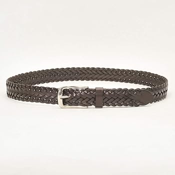 Amazon | [フェリージ] 3cm幅 メッシュベルト メンズ 編み込みベルト